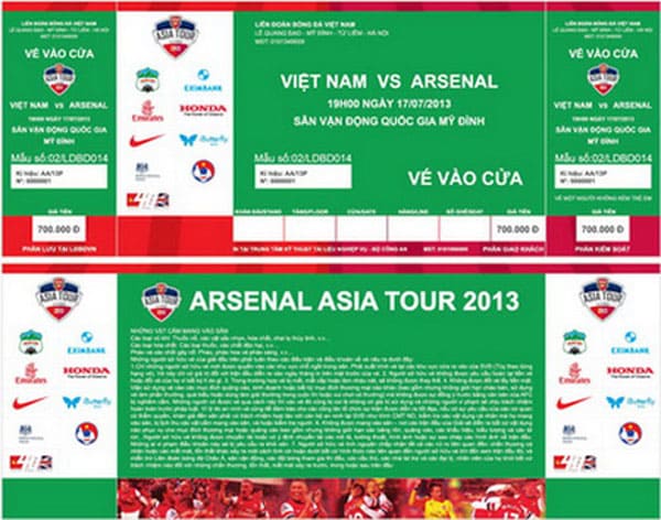 mua ve viet nam giao huu voi arsenal gia ve rat cao hinh 2